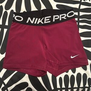 s nike pro shorts